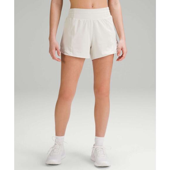 Lululemon Hotty Hot High-Rise Lined Short 4" Bone - Picture 6 of 6